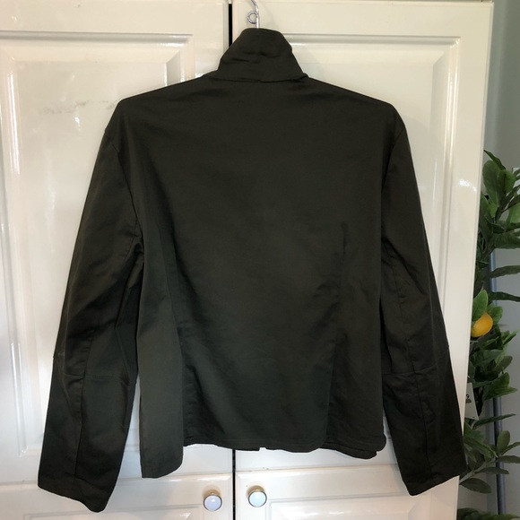 SC Collection Stretch Green Jacket -Size 16 Petite - Picture 2 of 8